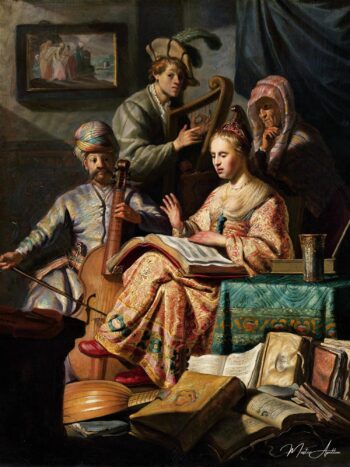 Allegoría de la música – Rembrandt van Rijn Rembrandt van Rijn 2025-05-10