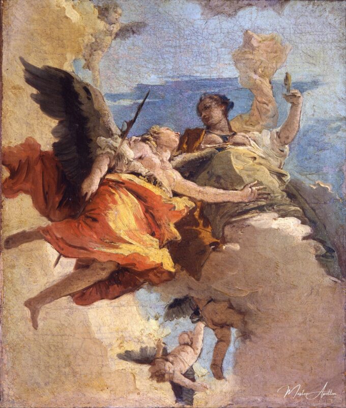 Alegoría de la virtud y de la nobleza – Giambattista Tiepolo Giambattista Tiepolo 2025-03-15 2