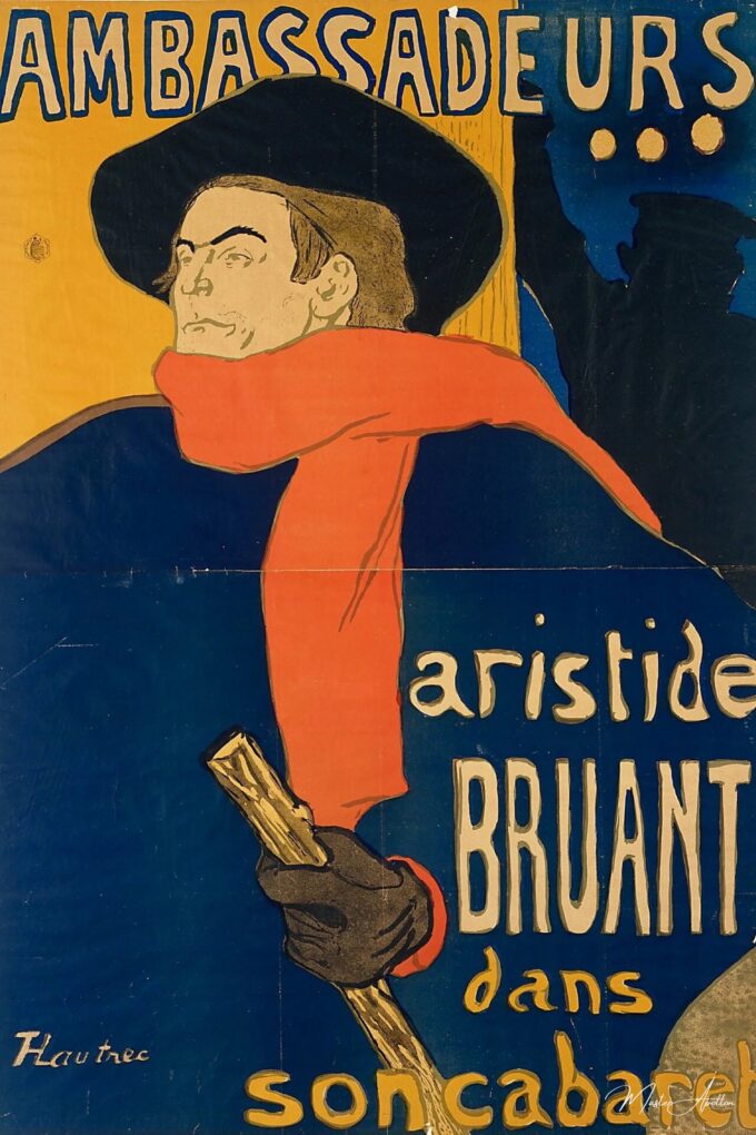Embajadores (Aristide Bruant en su cabaret) – Toulouse Lautrec Henri de Toulouse-Lautrec 2025-05-14