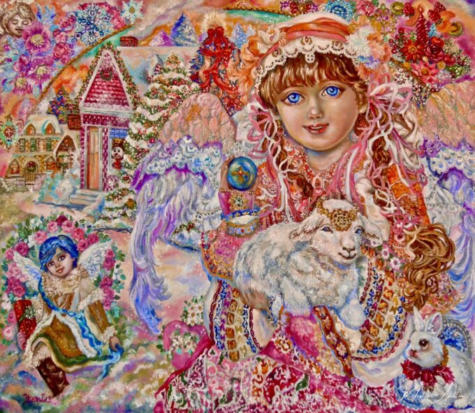 Un ángel sosteniendo al Cordero de Dios – Yumi Sugai Yumi Sugai 2025-05-09