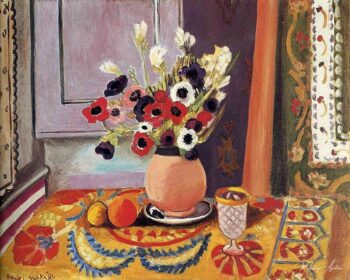 Anémonas en un jarrón de terracota – Matisse Henri Matisse 2025-05-10
