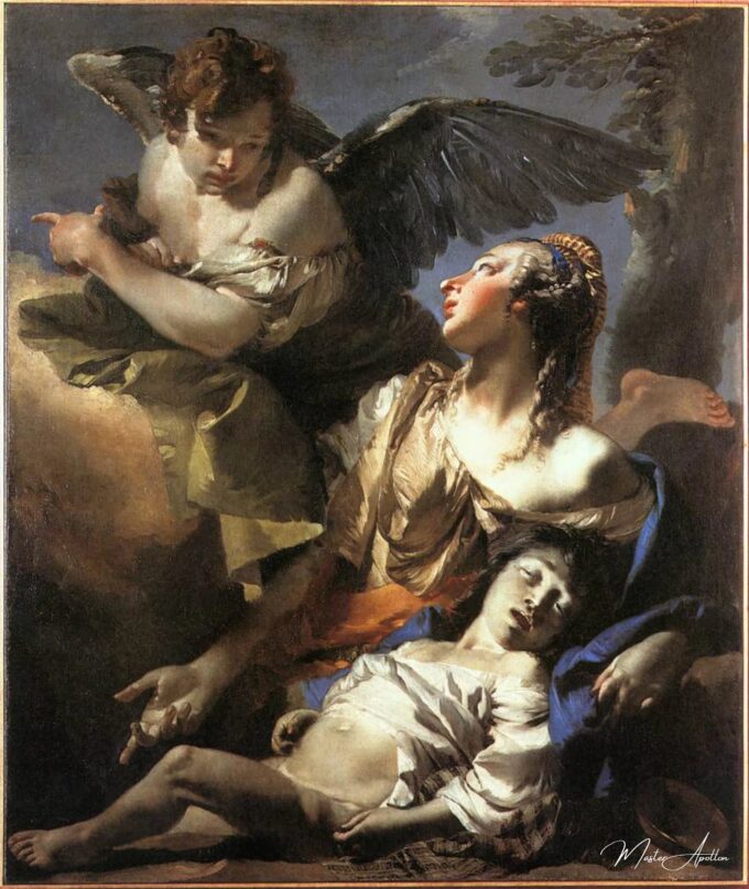 Ángel salvando a Hagar – Giambattista Tiepolo Giambattista Tiepolo 2025-03-15