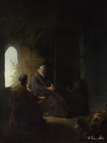 Anna y el ciego Tobit – Rembrandt van Rijn Rembrandt van Rijn 2025-05-10