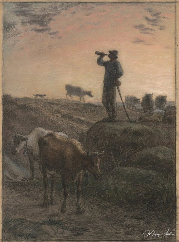 Llamar a las vacas a casa – Jean-François Millet Jean-François Millet 2025-03-24