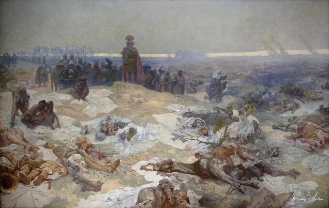 Después de la batalla de Grunwald – Mucha Alfons Mucha 2025-03-15