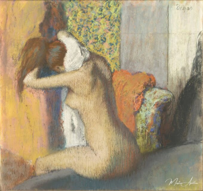 Después del baño, mujer desnuda secándose la nuca – Edgar Degas Edgar Degas 2025-05-14 2
