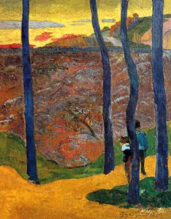 Árboles azules – Paul Gauguin Paul Gauguin 2025-05-10