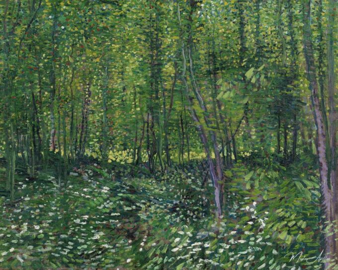Árboles y matorrales – Van Gogh Vincent Van Gogh 2025-05-10 2