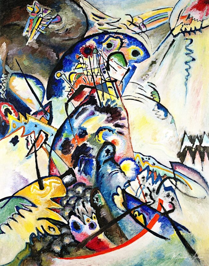 Arco azul de la cresta – Vassily Kandinsky Wassily Kandinsky 2025-05-19