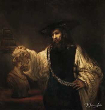 Aristóteles mirando el busto de Homero – Rembrandt van Rijn Rembrandt van Rijn 2025-05-10