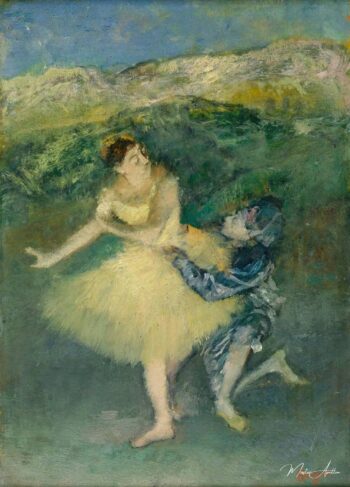 Arlequín y Colombina – Edgar Degas Edgar Degas 2025-05-10