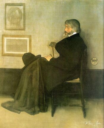 Arreglo en gris y negro, n° 2: Retrato de Thomas Carlyle – James Abbott McNeill Whistler James Abbott McNeill Whistler 2025-05-10