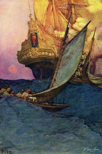 Ataque de un galeón – Howard Pyle Howard Pyle 2025-05-10