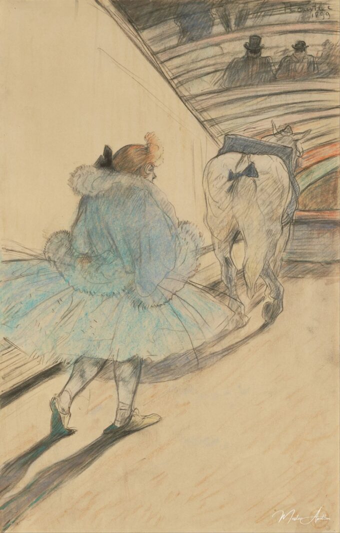 En el circo: entrada a la pista – Toulouse Lautrec Henri de Toulouse-Lautrec 2025-05-14