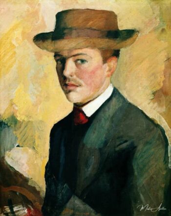 Autorretrato 1909 – August Macke August Macke 2025-05-10