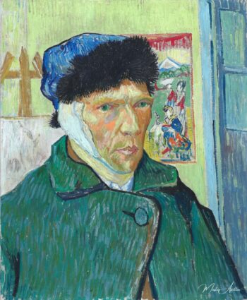 Autorretrato con la oreja vendada – Van Gogh Serie de autorretratos de Vincent van Gogh 2025-05-09
