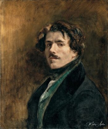 Autorretrato con chaleco verde – Eugène Delacroix Eugène Delacroix 2025-05-10