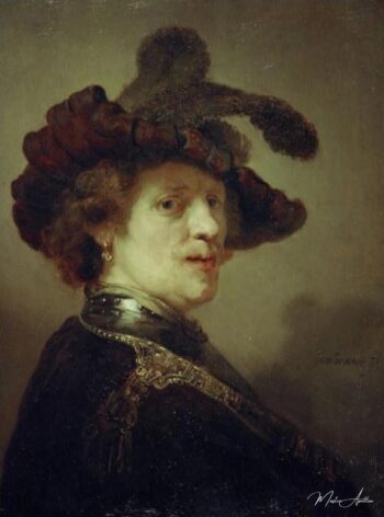Autorretrato con sombrero de plumas – Rembrandt van Rijn Rembrandt van Rijn 2025-05-09