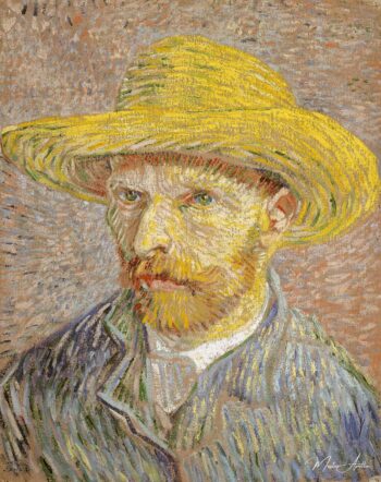 Autorretrato con sombrero de paja, 1887 – Van Gogh Serie de autorretratos de Vincent van Gogh 2025-05-09