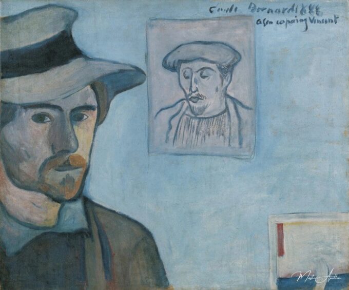 Autorretrato con el retrato de Gauguin – Paul Gauguin Paul Gauguin 2025-05-06 2