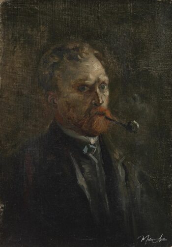 Autorretrato con pipa – Van Gogh Serie de autorretratos de Vincent van Gogh 2025-05-09