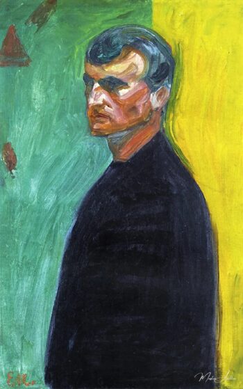 Autorretrato (contra bichromía) – Edvard Munch Edvard Munch 2025-05-10