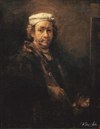 Autorretrato frente al caballete – Rembrandt van Rijn Rembrandt van Rijn 2025-05-10
