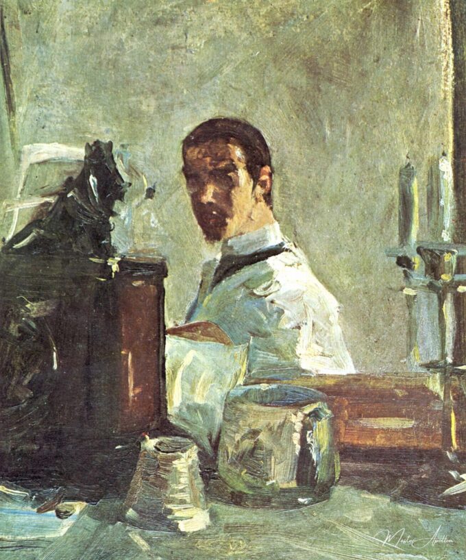 Autorretrato frente a un espejo – Toulouse Lautrec Henri de Toulouse-Lautrec 2025-05-09 2