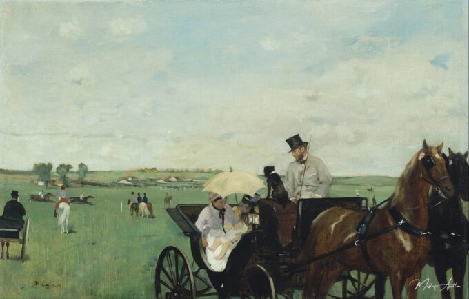 En las carreras de provincia – Edgar Degas Edgar Degas 2025-05-29