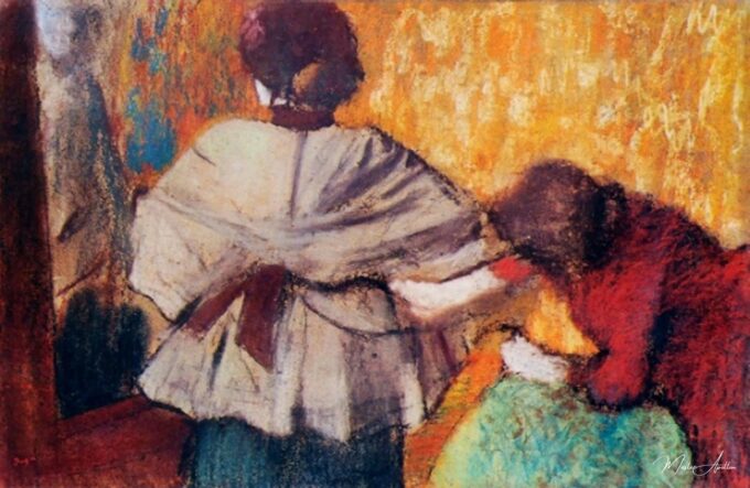 Con la modista – Edgar Degas Edgar Degas 2025-05-30