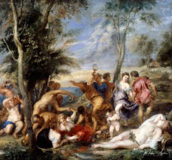 Bacanal de los Andrienses de Tiziano – Peter Paul Rubens Peter Paul Rubens 2025-05-10
