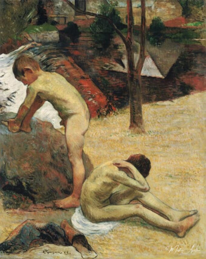 Bañera de los chicos bretones – Paul Gauguin Paul Gauguin 2025-05-14