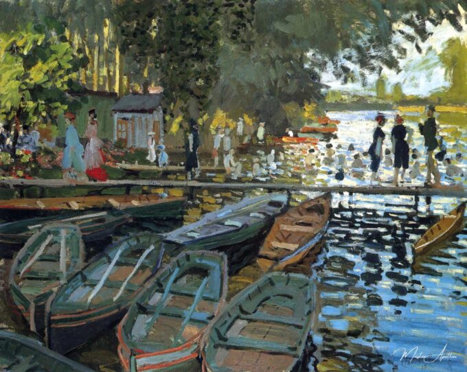 Baigneurs en la grenouillère – Claude Monet Claude Monet 2025-03-23