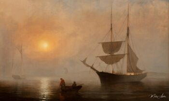 Barco en la niebla, puerto de Gloucester, hacia 1860 – Fitz Henry Lane Fitz Henry Lane 2025-03-15