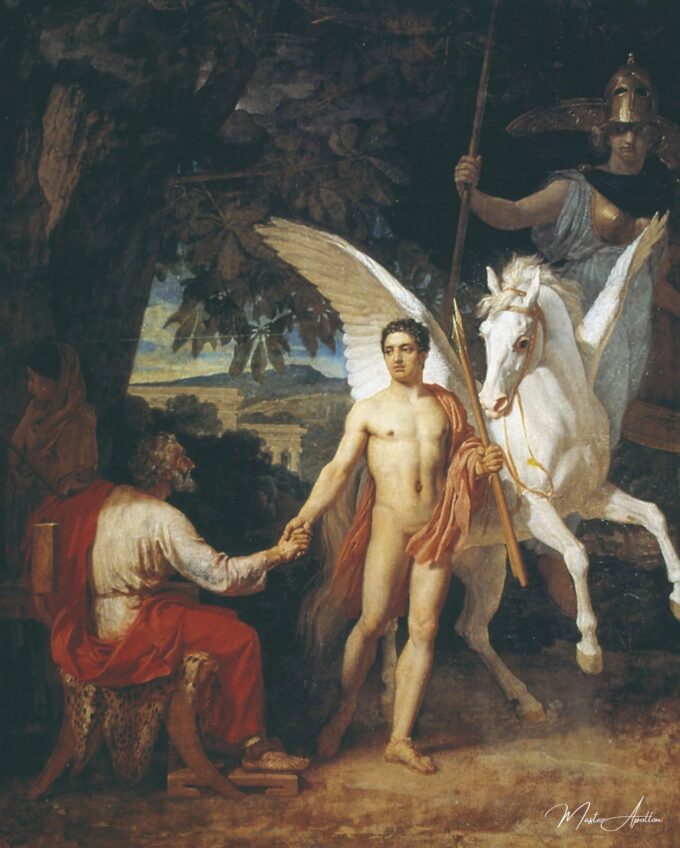 Bellérophon enviado en campaña contra la Quimera – Alexander Ivanov Alexander Ivanov 2025-05-16 2