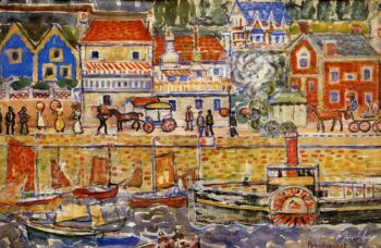 Aterrizaje de Barcos, Dinnard – Maurice Prendergast Maurice Prendergast 2025-05-10