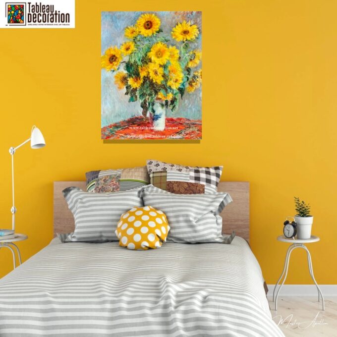 Ramo de girasoles – Claude Monet cuadro de flores Claude Monet 2025-05-01 5