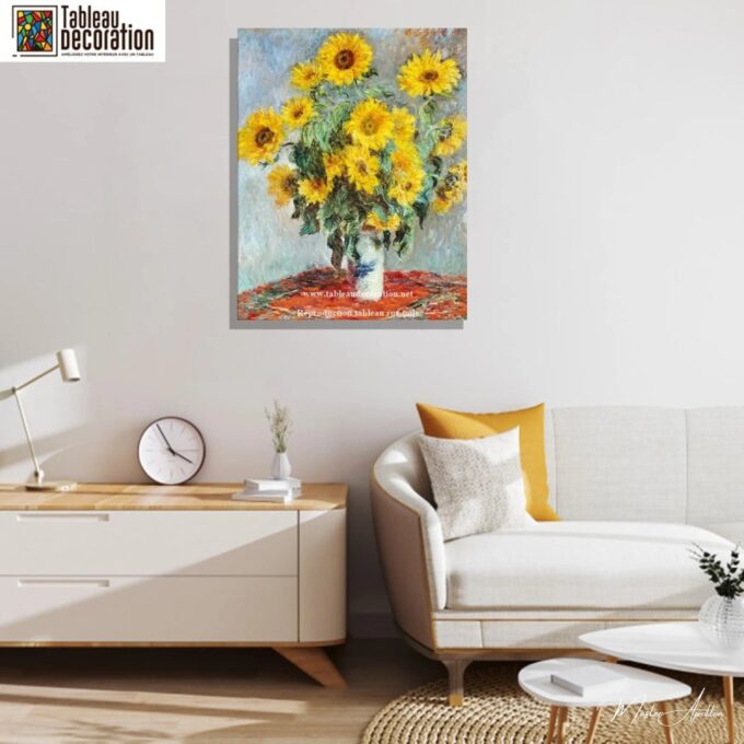 Ramo de girasoles – Claude Monet cuadro de flores Claude Monet 2025-05-01 6