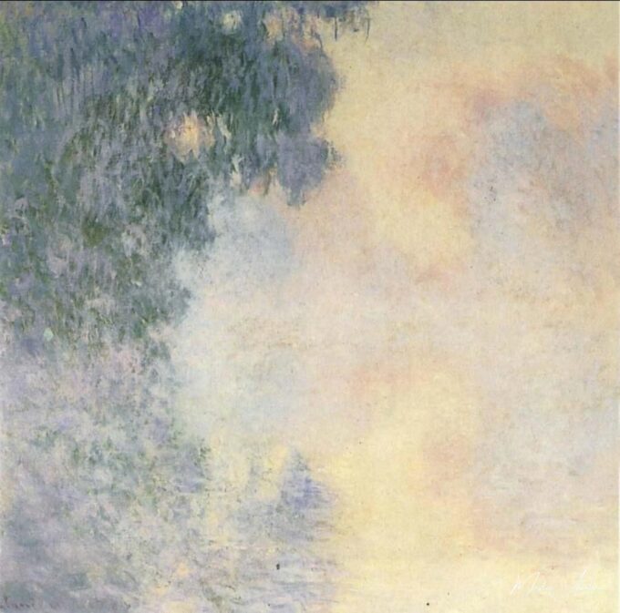 Bras de Seine cerca de Giverny, niebla – Claude Monet Claude Monet 2025-03-23