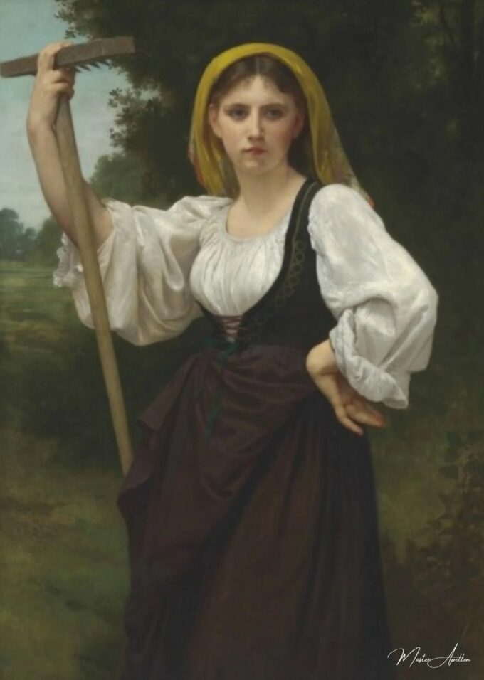 Desmenuzador de heno – William Bouguereau William Bouguereau 2025-05-20