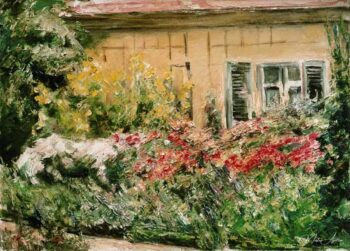 Arbustos de flores en la casita del jardinero hacia el norte – Max Liebermann Max Liebermann 2025-05-10