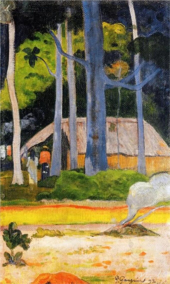 Cabaña en los árboles – Paul Gauguin Paul Gauguin 2025-03-14 2