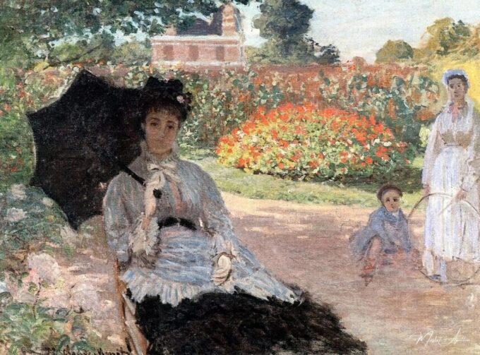 Camille en el jardín con Jean – Claude Monet Claude Monet 2025-05-03 2
