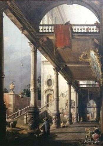 Capricho de una columnata, 1765 (óleo sobre lienzo) – Giovanni Antonio Canal Giovanni Antonio Canal 2025-05-20
