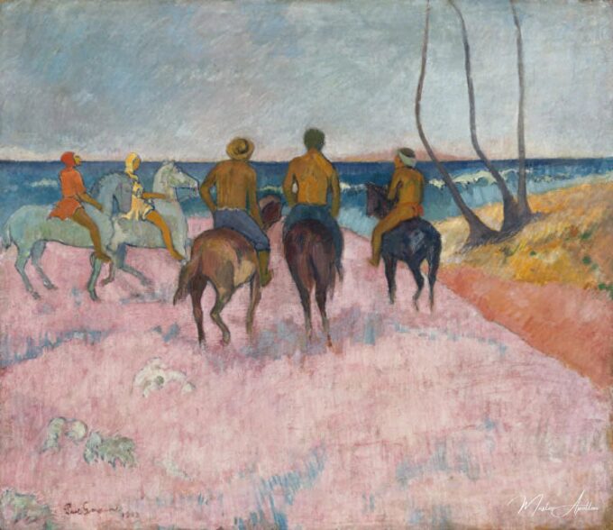 Caballero en la playa (Hiva Oa) – Paul Gauguin Paul Gauguin 2025-05-14