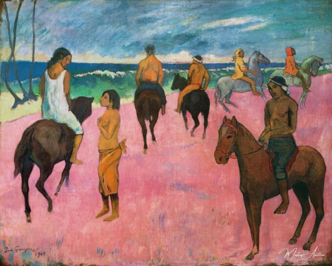 Cavaliers en la playa – Paul Gauguin Paul Gauguin 2025-05-14