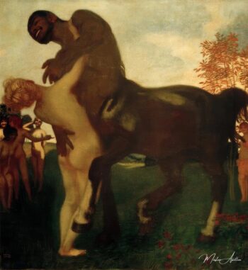 Centaure y Nympha – Franz Von Stuck Franz von Stuck 2025-05-20