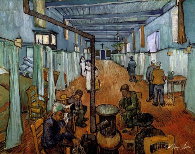 Habitación en el hospital de Arles – Van Gogh Vincent Van Gogh 2025-05-19