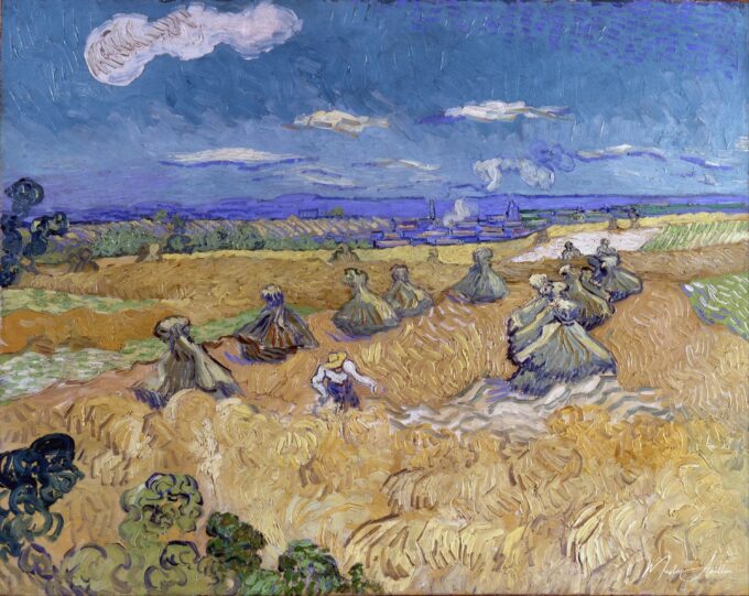 Campo de trigo 1890 – Van Gogh Vincent Van Gogh 2025-05-01 2