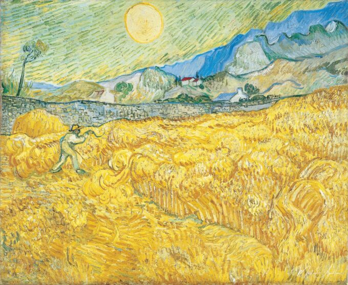 Campo de trigo con un segador – Van Gogh Vincent Van Gogh 2025-05-19